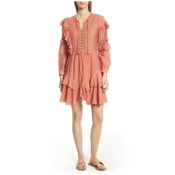 NEW Sea Weatherly Crochet Pompom Dress